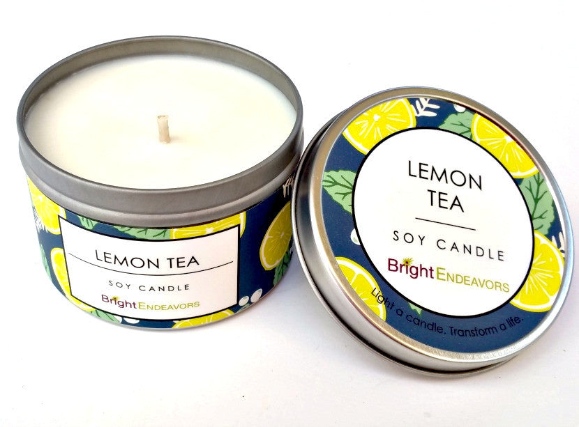 4oz Tin Soy Candle - Bright Endeavors