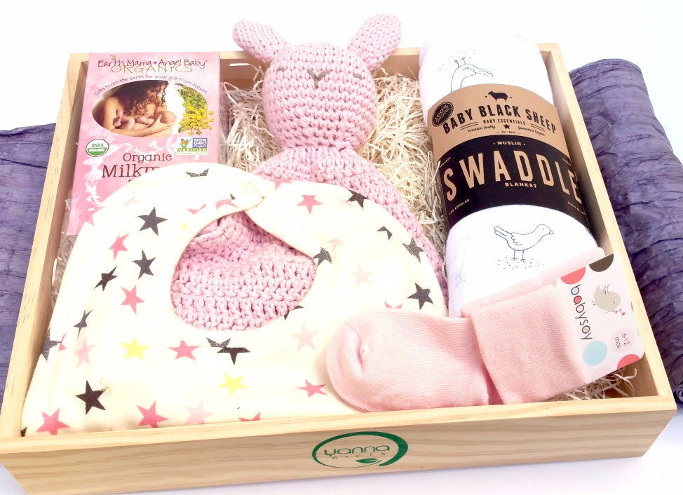 So Cute Though! Organic Baby Gift Basket – Yanna Gifts